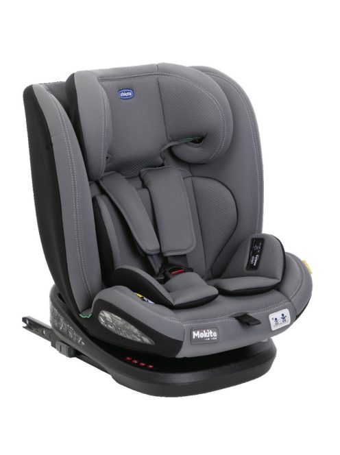 Chicco Mokita I-Size autósülés 76-150 cm 1/2/3 korcsoport - szürke