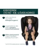 Chicco Mokita I-Size autósülés 76-150 cm 1/2/3 korcsoport - szürke