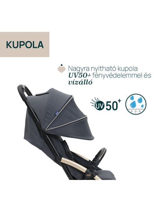 Chicco Goody XPlus babakocsi 22 kg-ig - Dark Shadow