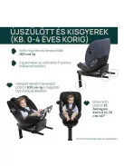 Chicco EVERONE I-SIZE 40-150cm autósülés - Grey Black
