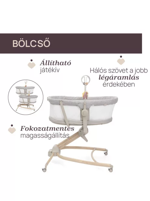 Chicco Baby Hug Armonia bölcső - asztali szék 0 - 15 kg, 0- 36 hó