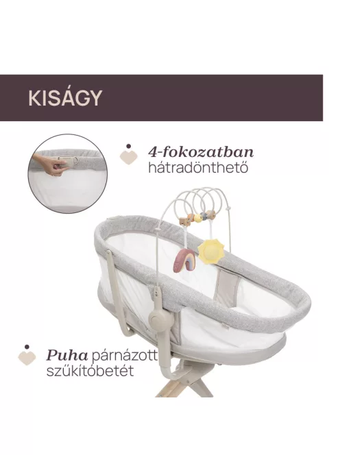 Chicco Baby Hug Armonia bölcső - asztali szék 0 - 15 kg, 0- 36 hó