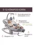 Chicco Mia rezgő-zenélő pihenőszék és fotel 0-18 kg zenélő játékkonzollal