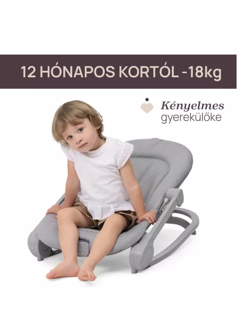 Chicco Mia rezgő-zenélő pihenőszék és fotel 0-18 kg zenélő játékkonzollal