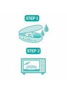 Chicco Physio Forma® Light 16-36 hó cumi 2 db sterilizálós tokban - rózsaszín