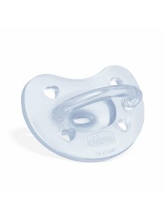   Chicco Physio Soft szilikon cumi 0-6 hó (1 db) - világoskék