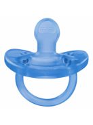 Chicco Physio Forma® Soft 6-16 hó csupa-szilikon cumi 1db csupa puhaság - kék