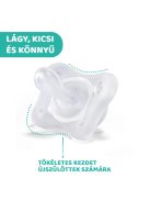 Chicco Mini Soft cumi 0-2 hó, 2 db - rózsaszín