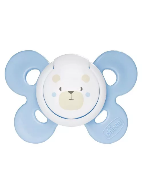 Chicco Physio Comfort szilikon cumi, 1db, 2-6 hó, kék