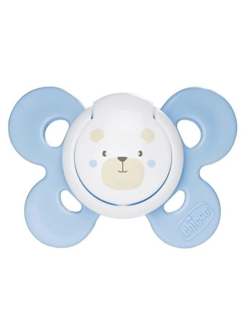 Chicco Physio Comfort szilikon cumi, 1db, 0-6 hó, kék