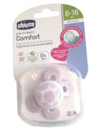 Chicco Physio Comfort szilikon cumi 1 db, 6-16 hó, rózsaszín