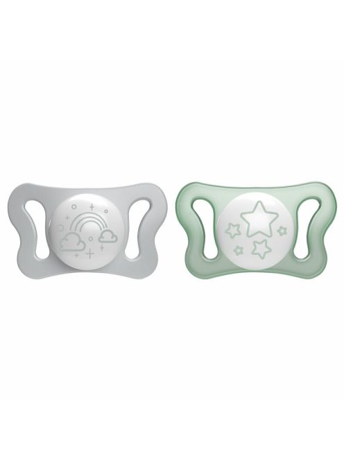 Chicco PhysioForma® Micro éjszakai minicumi, 0-2 hó (2 db), extra könnyű, zöld natural