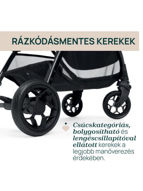 Chicco GLEE babakocsi 0-22 kg - Uneven Black