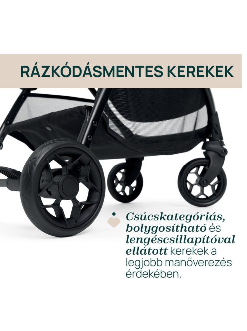 Chicco GLEE babakocsi 0-22 kg - Playful Black