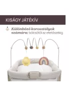 Chicco Baby Hug Armonia 4in1 bölcső-asztali szék 0 - 15 kg, 0- 36 hó