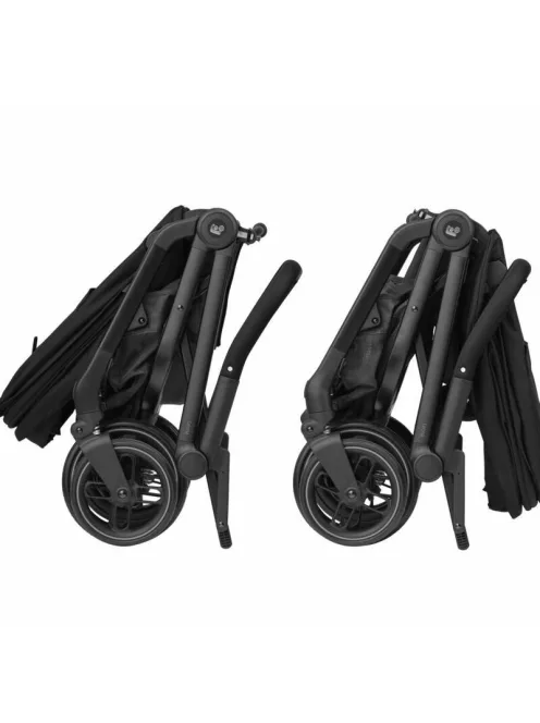 Maxi-Cosi Leona2 babakocsi 0-22 kg bővíthető mózessel és hordozóval - fekete