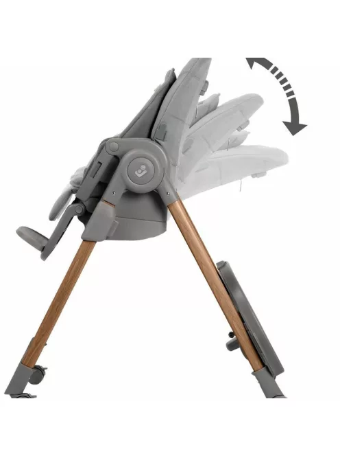Maxi-Cosi Minla PLUS etetőszék 60 kg-ig kétféle ülőrésszel 0-14 év - Elegance Graphite