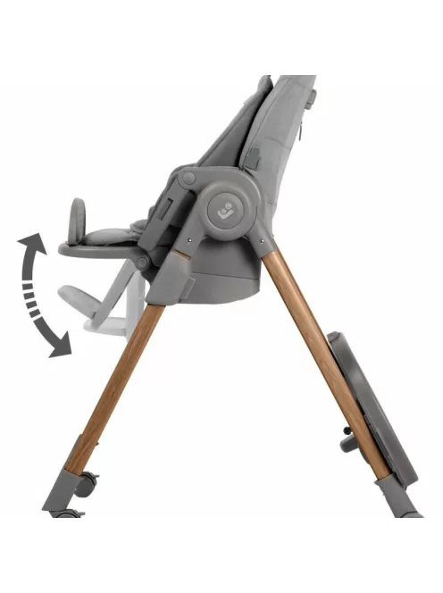 Maxi-Cosi Minla PLUS etetőszék 60 kg-ig kétféle ülőrésszel 0-14 év - Elegance Graphite
