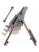 Maxi-Cosi Minla PLUS etetőszék 60 kg-ig kétféle ülőrésszel 0-14 év - Elegance Graphite