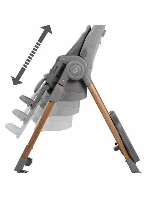 Maxi-Cosi Minla PLUS etetőszék 60 kg-ig kétféle ülőrésszel 0-14 év - Elegance Graphite