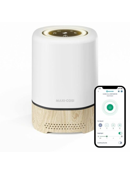Maxi-Cosi 3in1 légtisztító WiFi kapcsolattal mobil applikációval