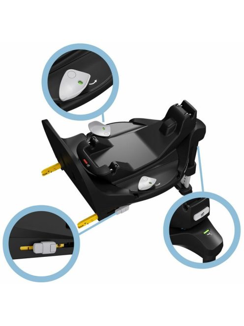 Maxi-Cosi Familyfix 360 Pro SlideTech i-Size rögzítőtalp 40 - 105 cm, 0-4 év Black