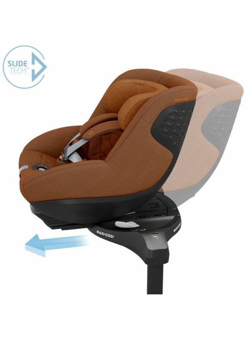 Maxi-Cosi Pearl 360 Pro SlideTech gyerekülés 61 - 105 cm-ig Authentic Cognac