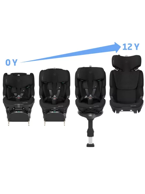 Maxi-Cosi Pearl XL Slide Pro 61-150 cm gyerekülés SlideTech®2 csúszótalpas