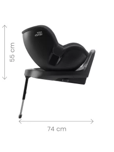 Britax Römer Dualfix Plus gyerekülés - Style Carbon Black