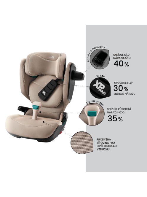 Britax Römer gyerekülés Dualfix Plus Space Black