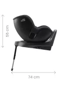 Britax Römer gyerekülés Dualfix Plus - Midnight Grey