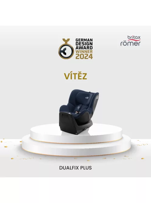 Britax Römer gyerekülés Dualfix Plus - Midnight Grey