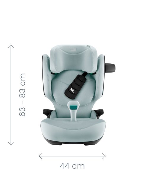 Britax Römer gyerekülés Dualfix Plus Midnight Grey
