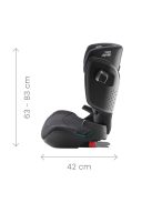 Britax Römer gyerekülés Dualfix M Plus Midnight Grey