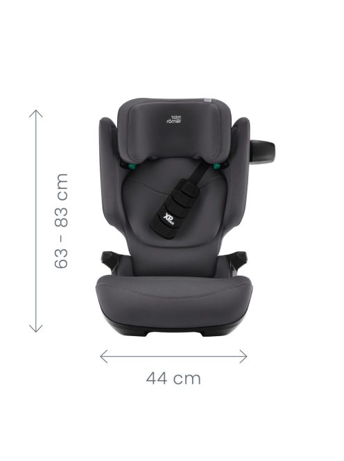 Britax Römer gyerekülés Dualfix M Plus Midnight Grey