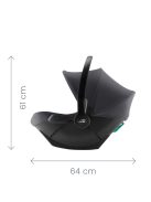 Britax Römer hordozó Baby-Safe Core - Midnight Grey