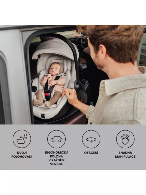 Britax Römer hordozó Baby-Safe Pro Vario Base 5Z bundle Lux - Urban Olive