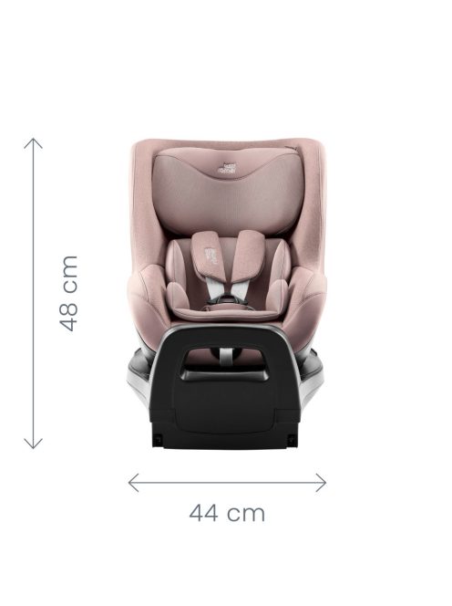 Britax Römer gyerekülés Dualfix Pro Style Dusty Rose