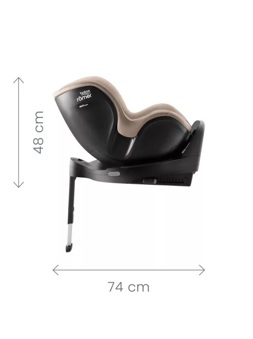 Britax Römer gyerekülés Dualfix Pro M Lux - Soft Taupe