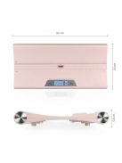 Zopa Digitális babamérleg, rózsaszín Pink