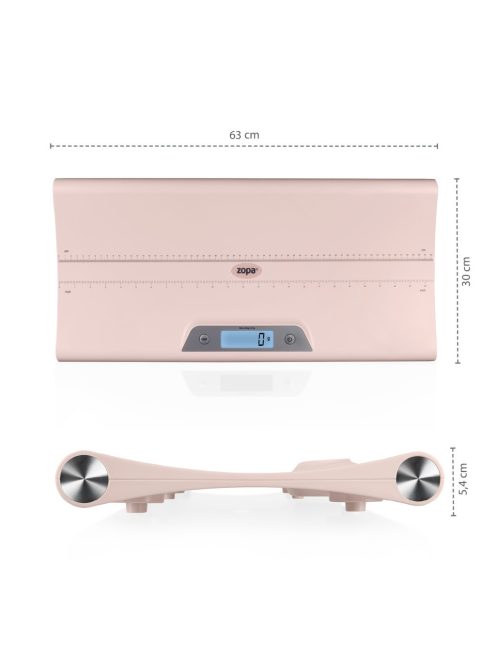 Zopa Digitális babamérleg, rózsaszín Pink