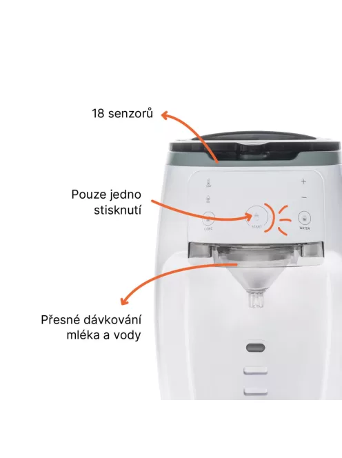 Zopa Formula milk maker Babyccino White