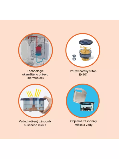 Zopa Formula milk maker Babyccino White