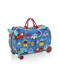 Zopa Pack&Ride gyermek gurulós bőrönd - Traffic