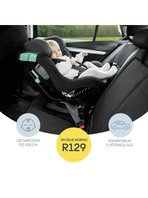 Zopa Verso R129 gyerekülés Foggy Grey