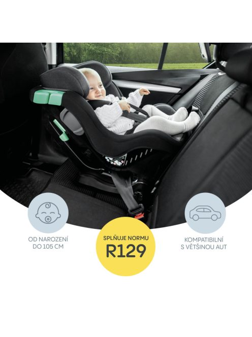 Zopa Verso R129 gyerekülés Aquatic Green