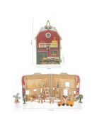 Zopa Fa hordozható készségfejlesztő farm