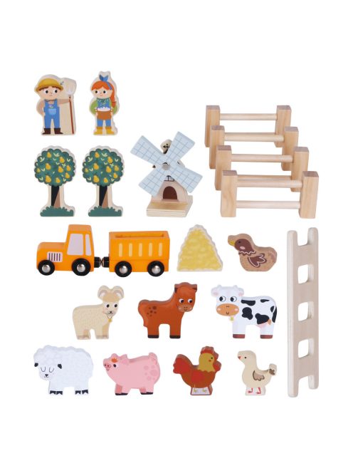 Zopa Fa hordozható készségfejlesztő farm