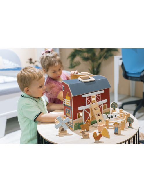 Zopa Fa hordozható készségfejlesztő farm