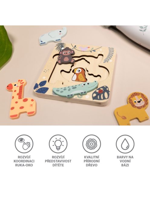 Zopa Fa puzzle Wood
